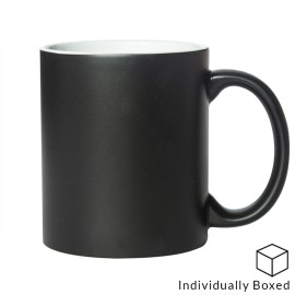 11oz Matte Black Colour Changing Mugs