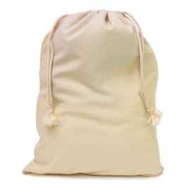 Natural Cotton Drawstring Sack 40 x 50cm