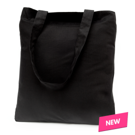 Black Cotton Tote Bags